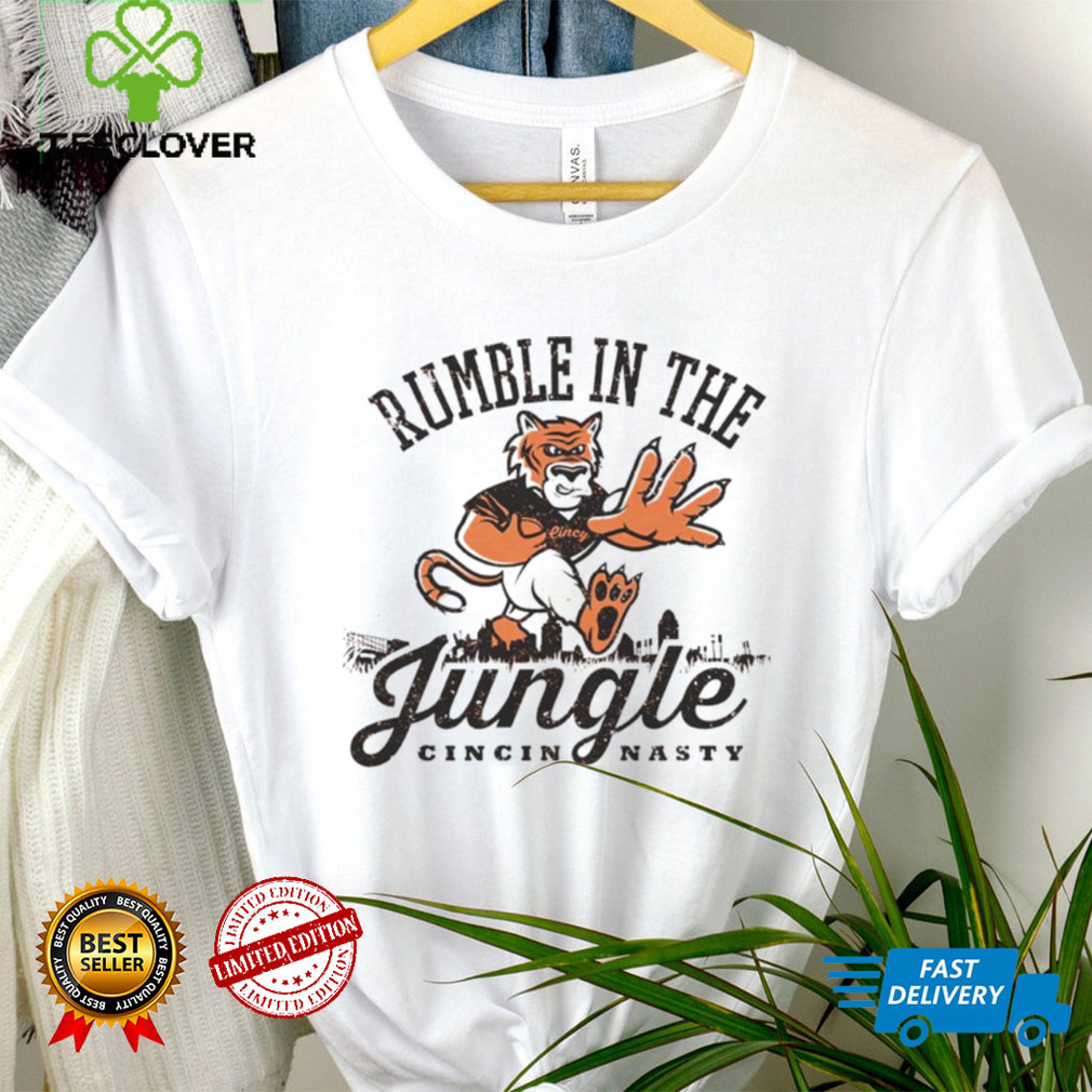 Rumble in the Jungle Cincinnati shirt tee