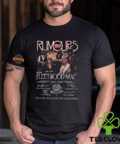 Rumours Tribute Show Fleetwood Mac 1967 2024 Thank You For The Memories T Shirt
