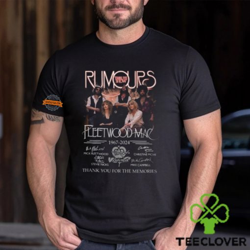 Rumours Tribute Show Fleetwood Mac 1967 2024 Thank You For The Memories T Shirt