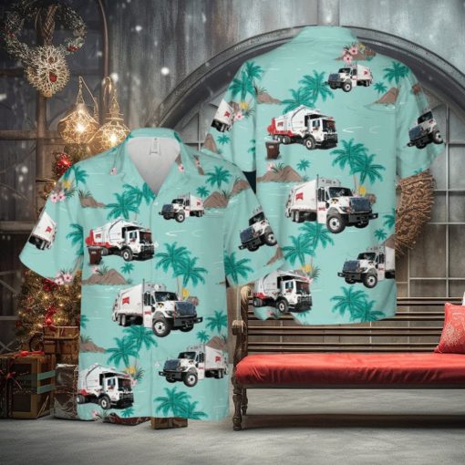 Rumpke Waste & Recycling 3D Hawaiian Shirt Summer Holiday Gift For Men And Women