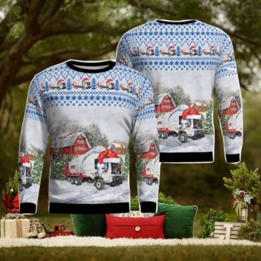 Rumpke Waste & Recycling Christmas Ugly Sweater Xmas Christmas Hoilday Gift