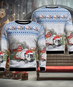 Rumpke Waste & Recycling Christmas Ugly Sweater Xmas Christmas Hoilday Gift
