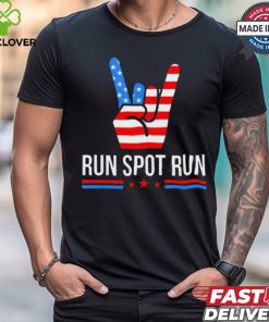 Run Spot Run Elections 2024 Democrat Republican T Shirt