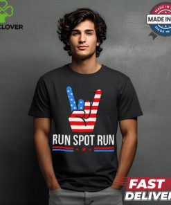 Run Spot Run Elections 2024 Democrat Republican T Shirt