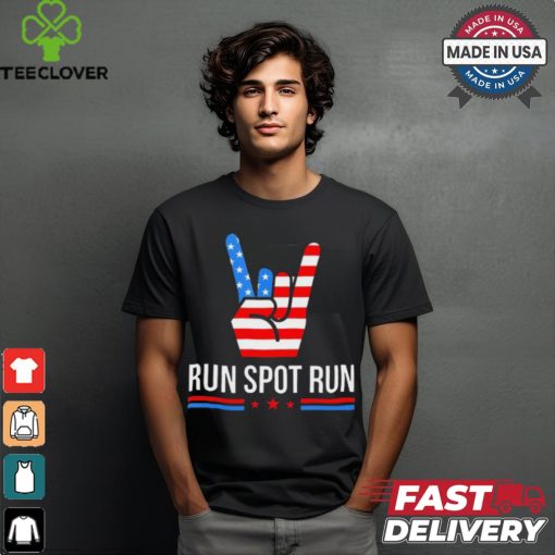 Run Spot Run Elections 2024 Democrat Republican T Shirt