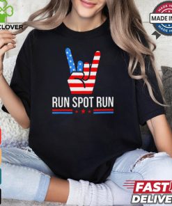 Run Spot Run Elections 2024 Democrat Republican T Shirt