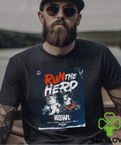 Run The Herd The Bowl Game Utsa Roadrunners Win 35 14 Marshal Unique T Shirt