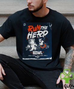 Run The Herd The Bowl Game Utsa Roadrunners Win 35 14 Marshal Unique T Shirt