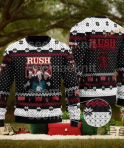 Rush Band Unisex Ugly 3D Sweater, Funniest Ugly Christmas Sweater