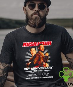 Rush Hour 25th anniversary 1998 2023 thank you for the memories shirt