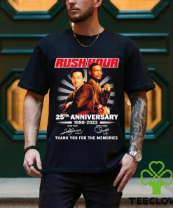 Rush Hour 25th anniversary 1998 2023 thank you for the memories shirt