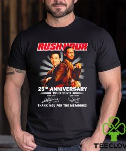 Rush Hour 25th anniversary 1998 2023 thank you for the memories shirt