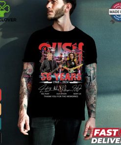 Rush Thank you for the memories shirt