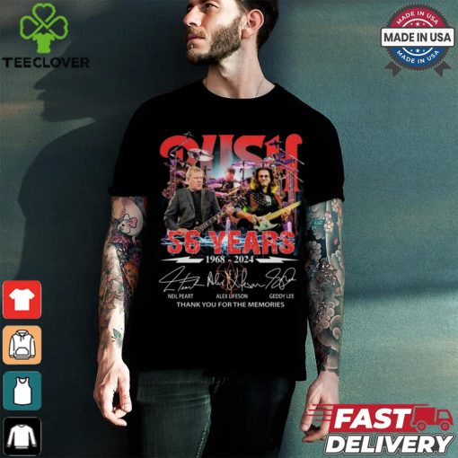 Rush Thank you for the memories shirt