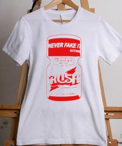 Rush leather Cleaner never fake it without shirt