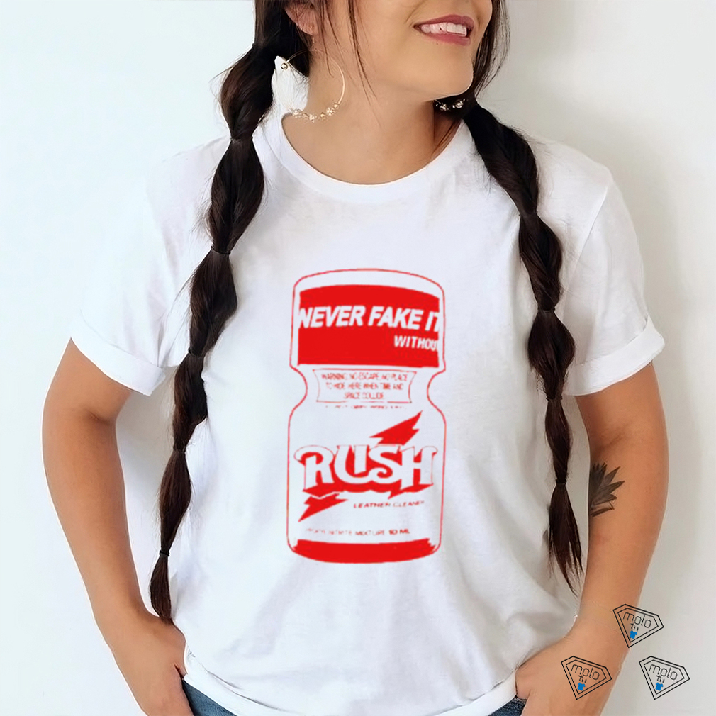 Rush leather Cleaner never fake it without shirt Rush leather Cleaner never fake it without shirt