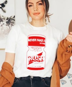 Rush leather Cleaner never fake it without shirt