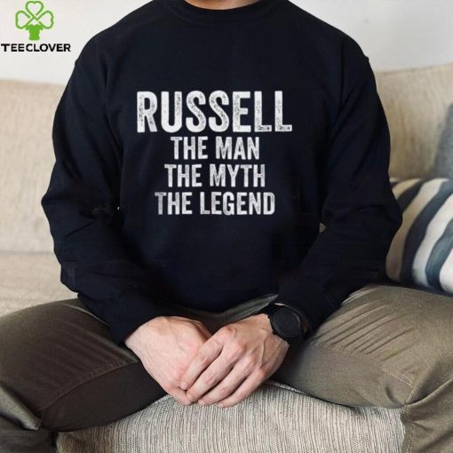 Russell The Man The Myth The Legend Shirt First Name Russell Tank Top