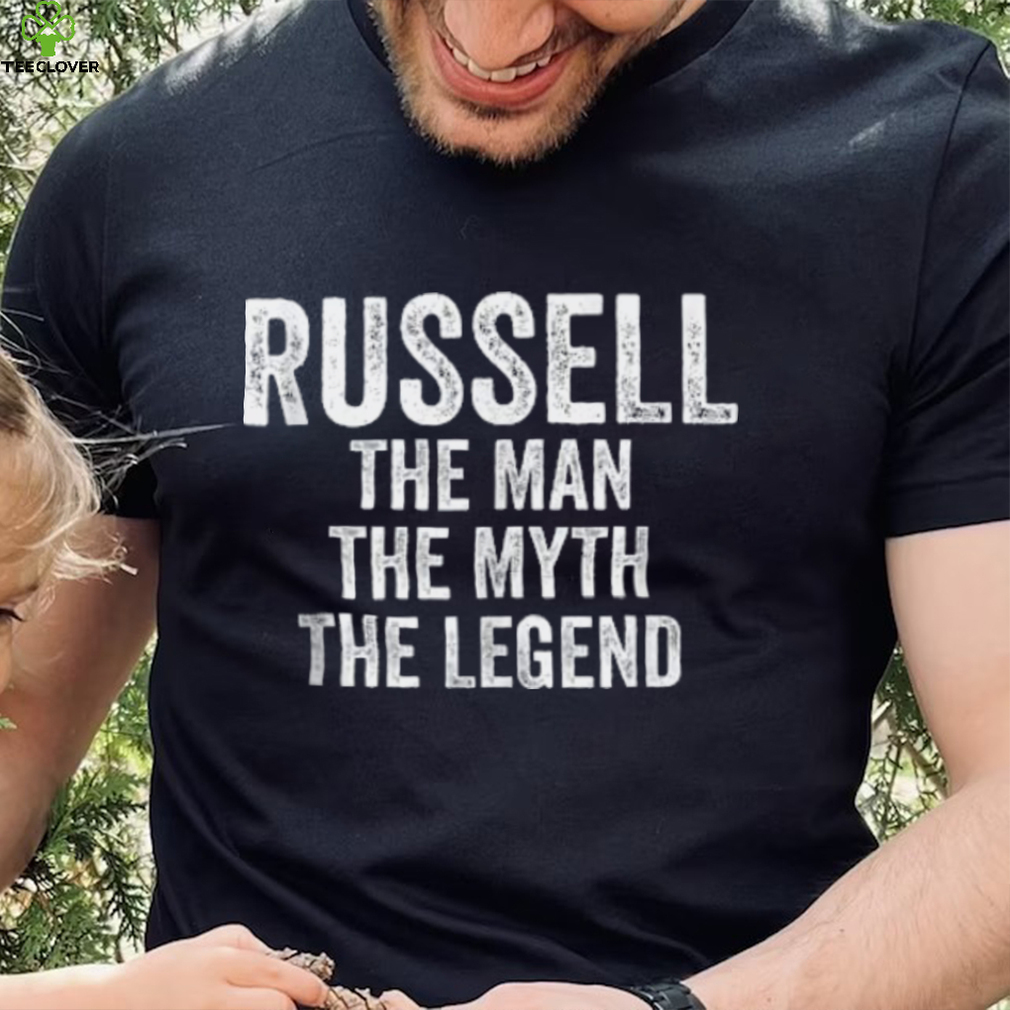 Russell The Man The Myth The Legend Shirt First Name Russell Tank Top