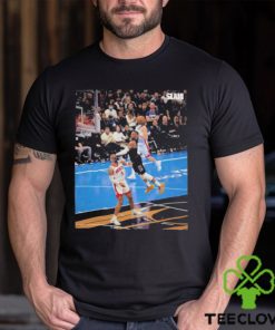 Russell Westbrook Dunk Covered Dillon Brooks Whole Face T Shirt