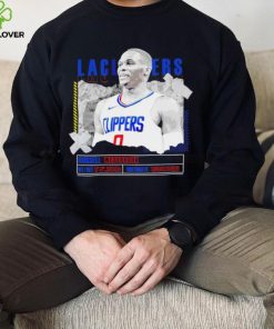 Russell Westbrook Los Angeles Clippers basketball player information paper hoodie, sweater, longsleeve, shirt v-neck, t-shirt