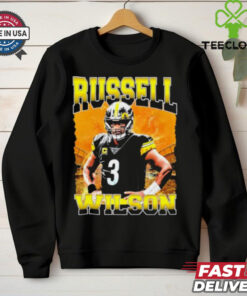 Russell Wilson 03 Pittsburgh Steelers football graphic shirt