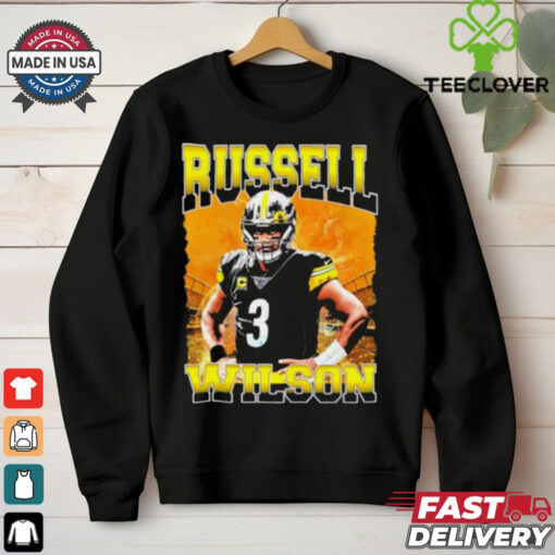 Russell Wilson 03 Pittsburgh Steelers football graphic shirt