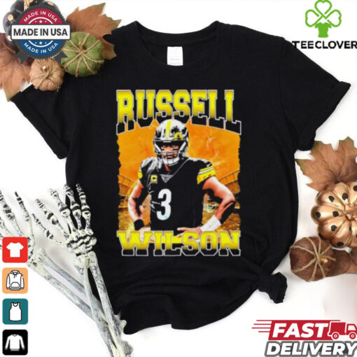 Russell Wilson 03 Pittsburgh Steelers football graphic shirt