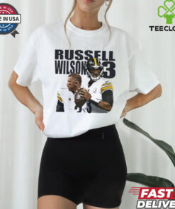 Russell Wilson 3 Pittsburgh Steelers football player team shirt 1 Russell Wilson 3 Pittsburgh Steelers football player team shirt