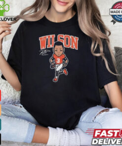 Russell Wilson American football quarterback Denver Toon T Shirt