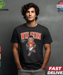 Russell Wilson American football quarterback Denver Toon T Shirt