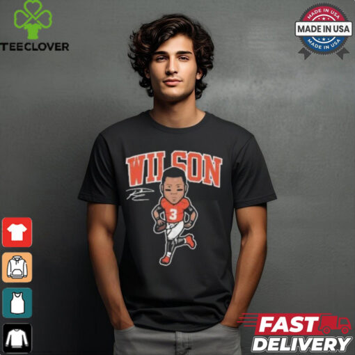 Russell Wilson American football quarterback Denver Toon T Shirt