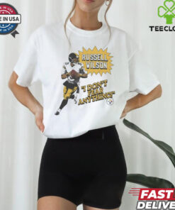 Russell Wilson I Don’t Fear Anything Pittsburgh Steelers T Shirts