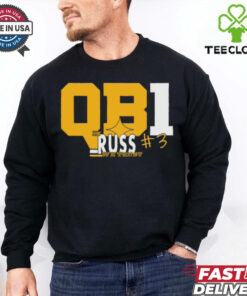 Russell Wilson In Russ We Trust QB1 Shirt