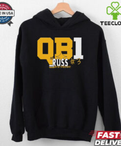 Russell Wilson In Russ We Trust QB1 Shirt