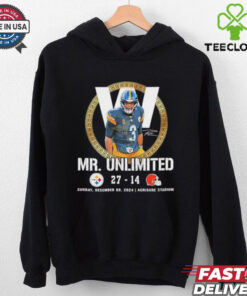 Russell Wilson Mr unlimited Steelers signature T shirt