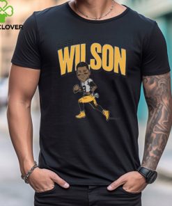 Russell Wilson Pittsburgh Caricature Breaking T Shirt