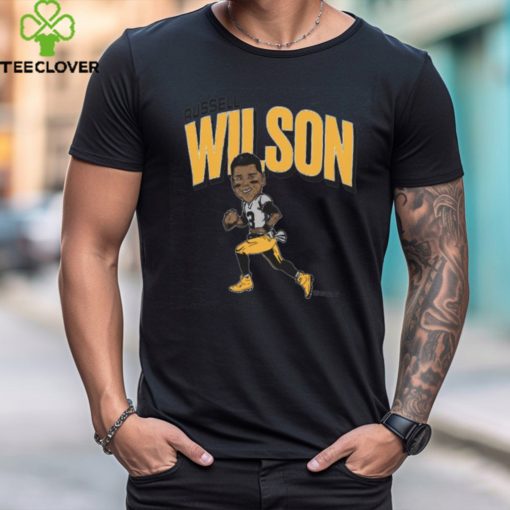 Russell Wilson Pittsburgh Caricature Breaking T Shirt