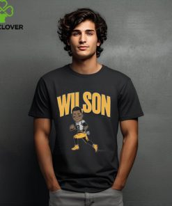 Russell Wilson Pittsburgh Caricature Breaking T Shirt