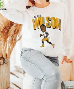 Russell Wilson Pittsburgh Caricature Shirt