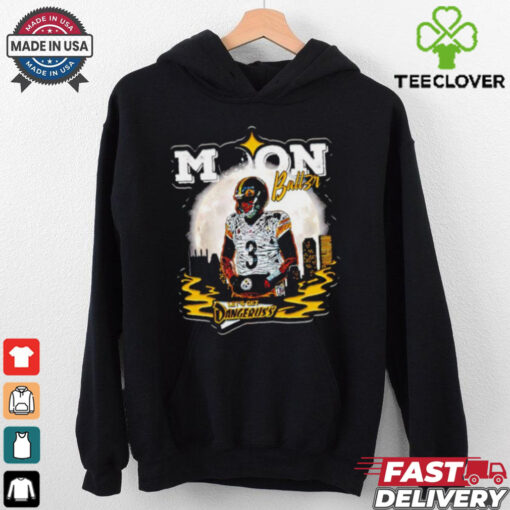 Russell Wilson Pittsburgh Moon ball3r let’s get dangeRuss shirt