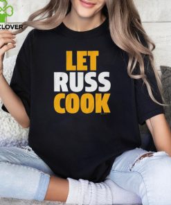 Russell Wilson Pittsburgh Steelers Let Russ Cook Shirt