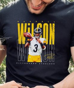 Russell Wilson Pittsburgh Steelers signature shirt