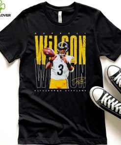 Russell Wilson Pittsburgh Steelers signature hoodie, sweater, longsleeve, shirt v-neck, t-shirt