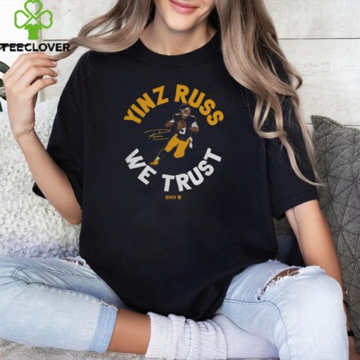 Russell Wilson Yinz Russ We Trust Breakingt Shirt