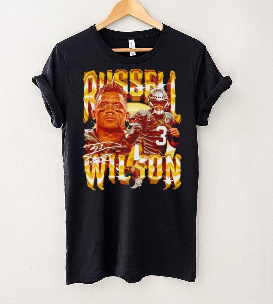 Russell Wilson number 3 Pittsburgh Steelers football player signature vintage shirt Russell Wilson number 3 Pittsburgh Steelers football player signature vintage shirt