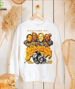 Russell Wilson wearing Welcome to Blitzburgh shirt