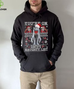 Russian Blue Cat Lover Xmas Ugly Sweater Shirt