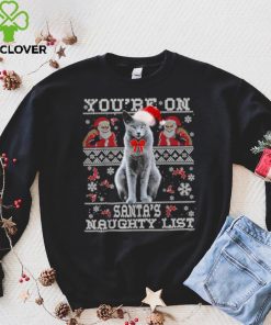 Russian Blue Cat Lover Xmas Ugly Sweater Shirt