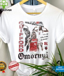 Rutgers Scarlet Knights Clifford Omoruyi the dunk king shirt